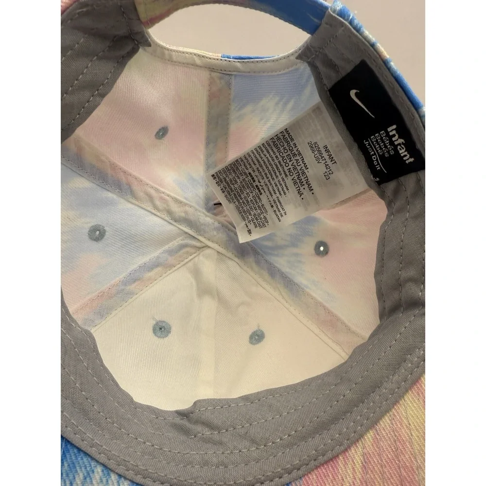Nike Hat Cap Strap Back Child Ocean Bliss Blue Pink Tie Dye Infant NWT